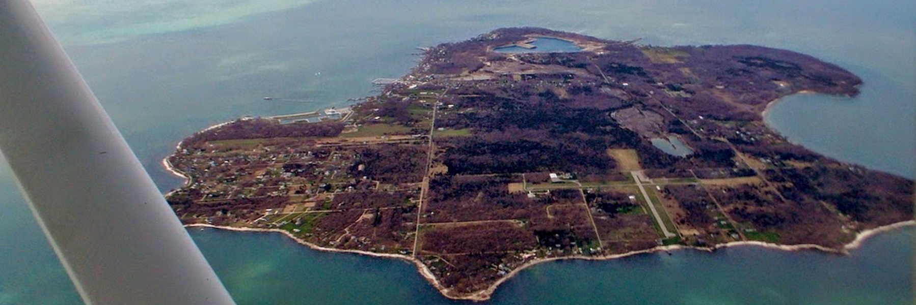 Kelleys Island aerial photo